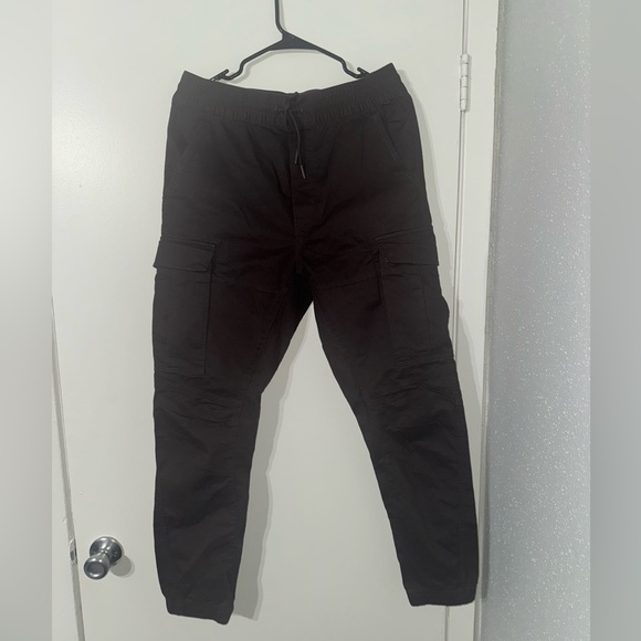 H&M Dark chocolate brown  Cargo Pants with Slim Fit Men’s Size Small - Picture 1 of 2